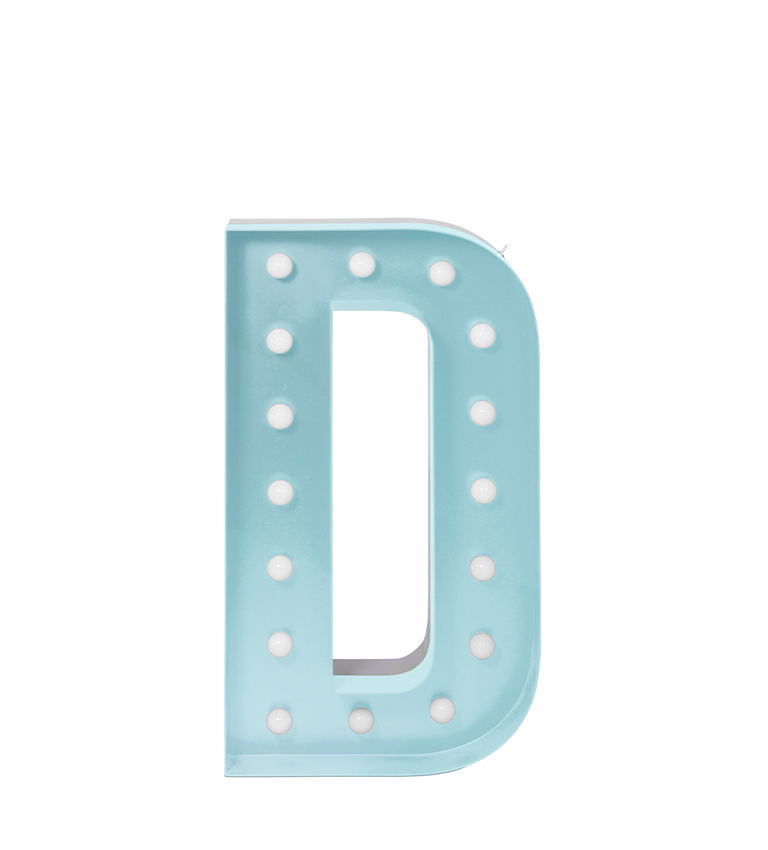 Letter D circu magical furniture kids lighting