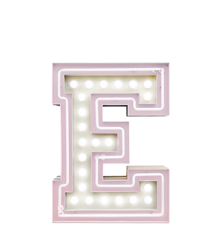 Letter E circu magical furniture kids lighting