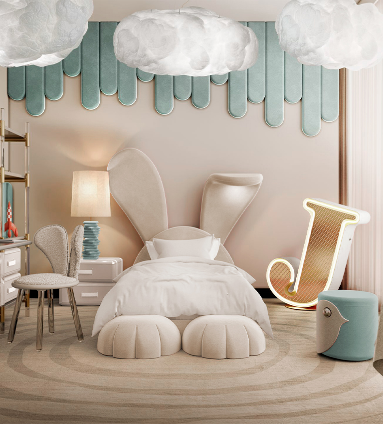 Letter J circu magical furniture kids lighting