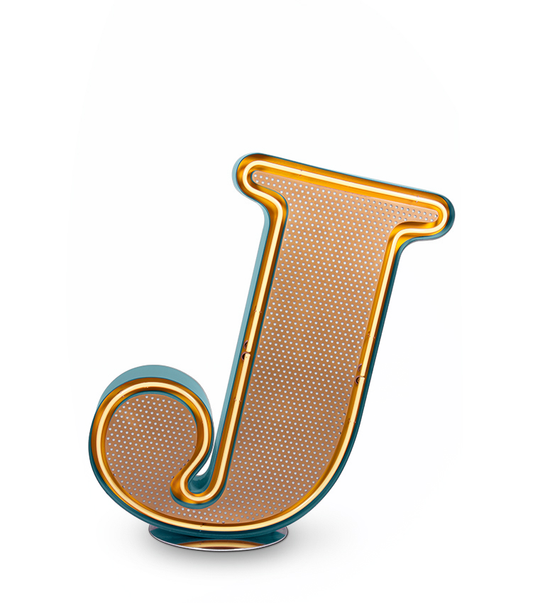 Letter J circu magical furniture kids lighting