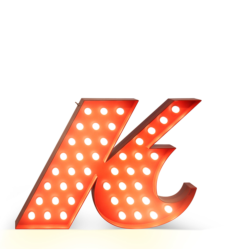 Letter K circu magical furniture kids lighting