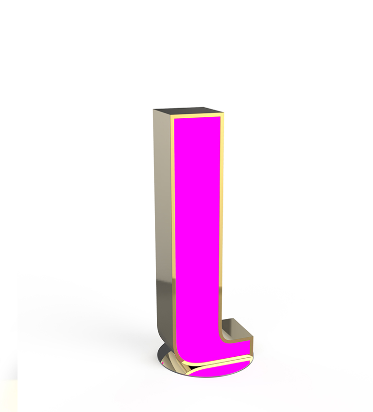 Letter L circu magical furniture kids lighting