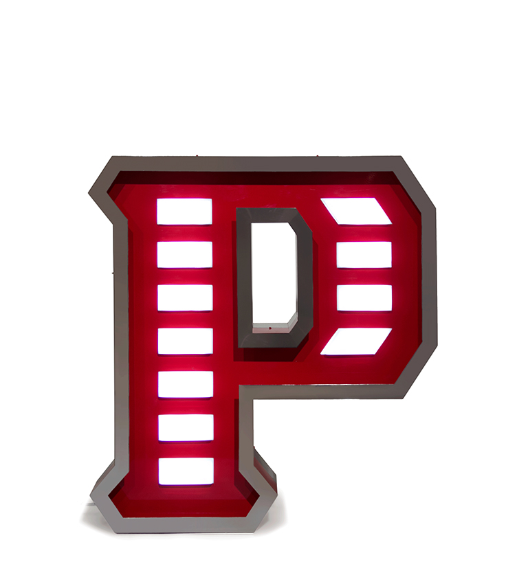 Letter P circu magical furniture kids lighting