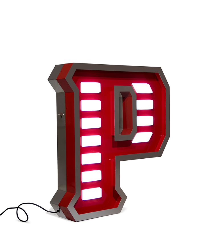 Letter P circu magical furniture kids lighting