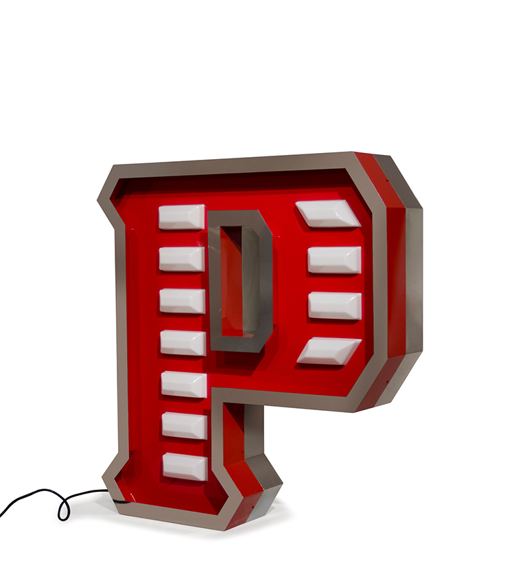 Letter P circu magical furniture kids lighting
