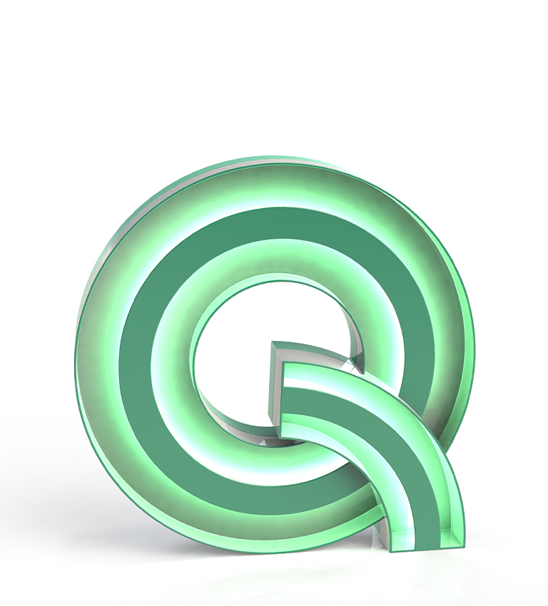 Letter Q circu magical furniture kids lighting