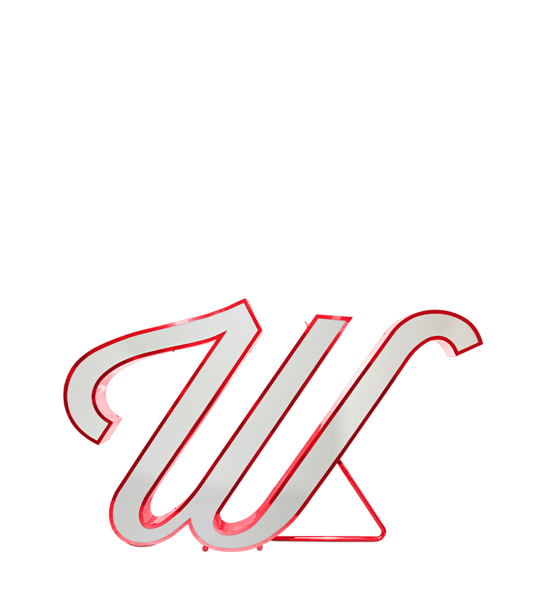 Letter W circu magical furniture kids lighting