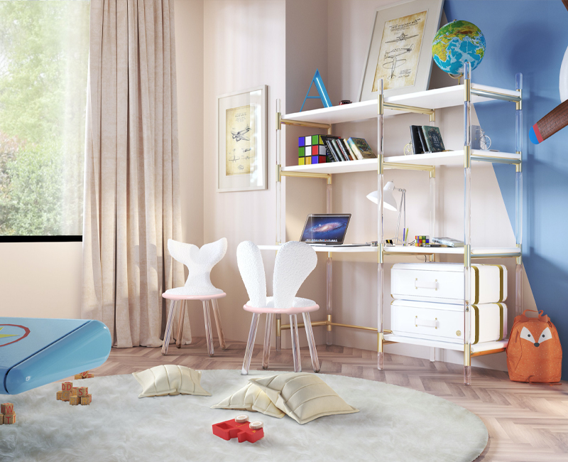 Little Mermaid circu magical furniture kids seating