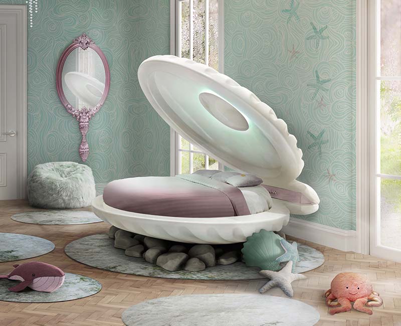 Little Mermaid circu magical furniture kids beds