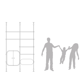 Minelli circu magical furniture kids storage