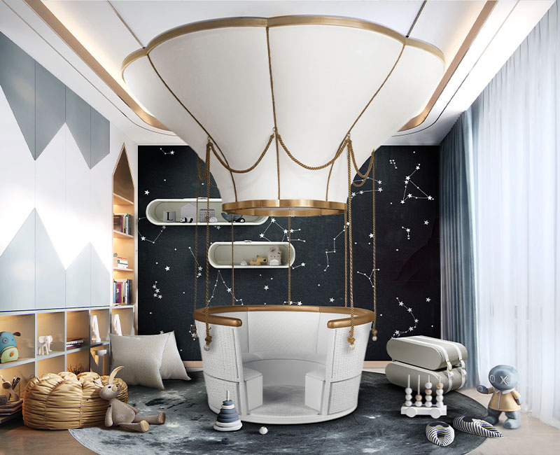 Moon circu magical furniture kids rugs