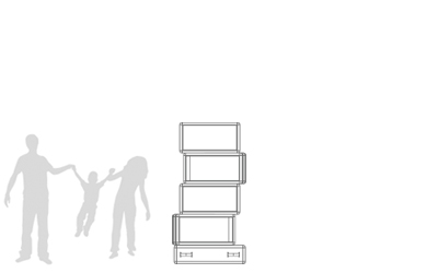 Sky Bookcase circu magical furniture kids storage