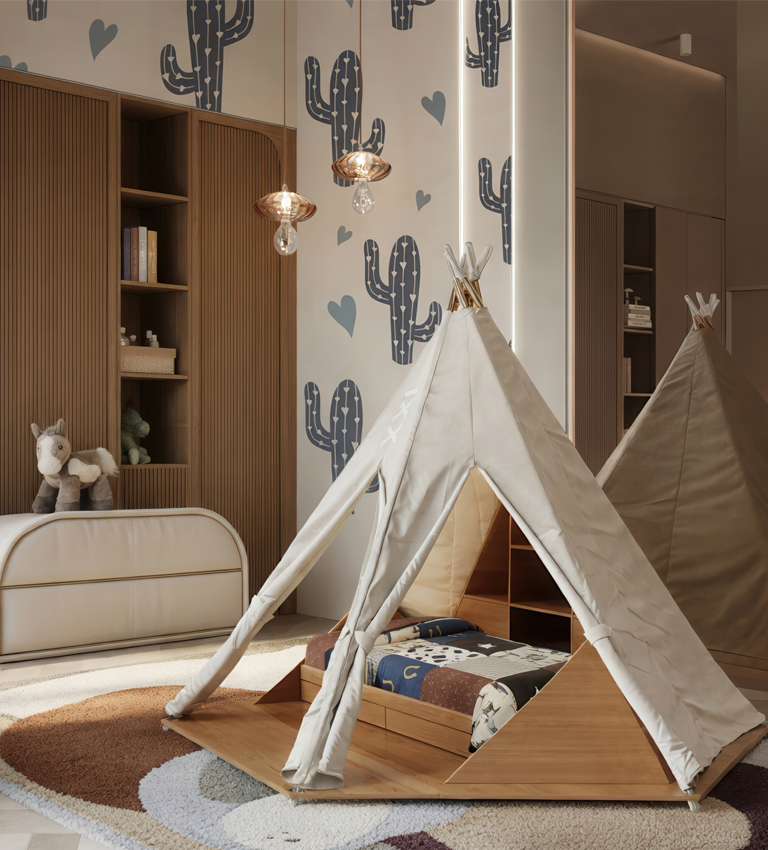 Teepee Room circu magical furniture kids beds