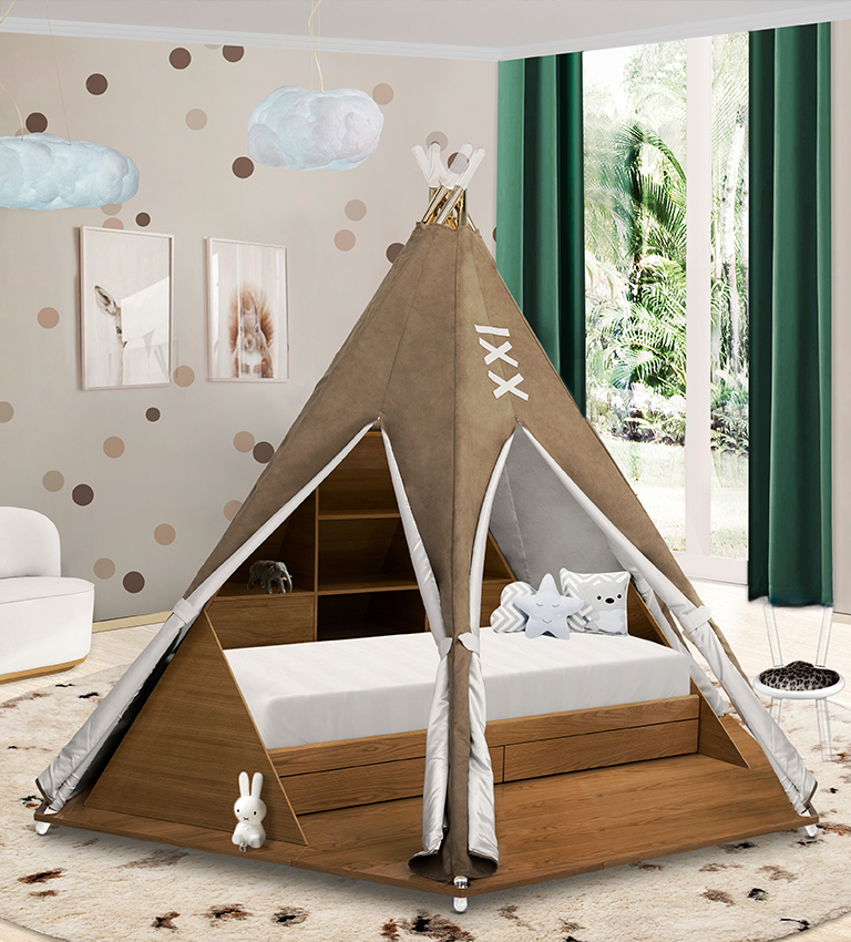 Teepee Room circu magical furniture kids beds