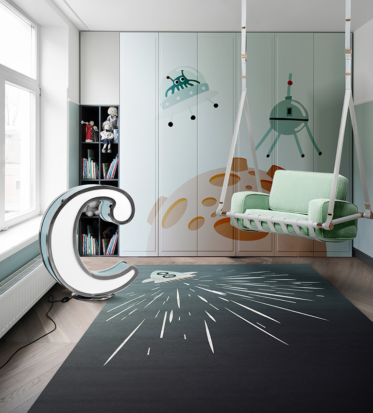 Thunder Rocket circu magical furniture kids rugs
