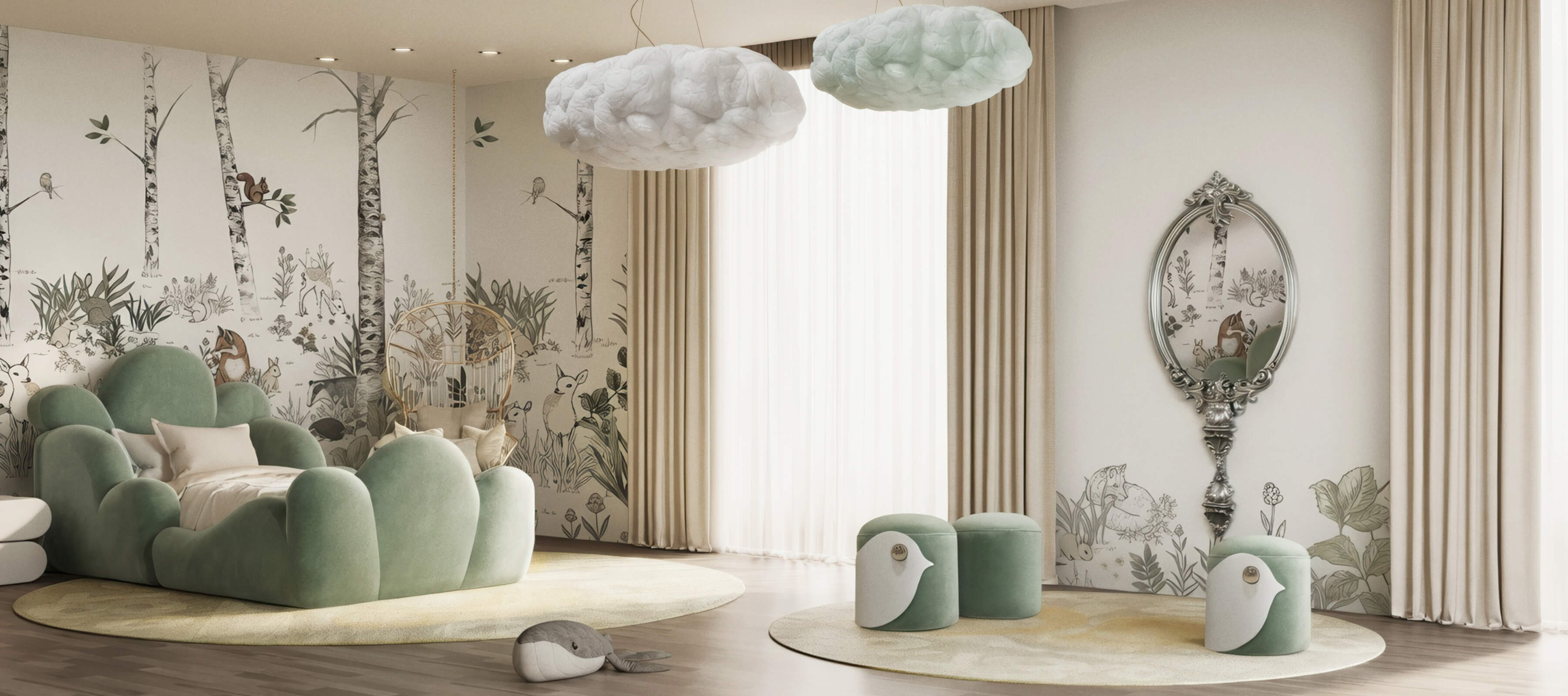 Chameleon Mirror circu magical furniture