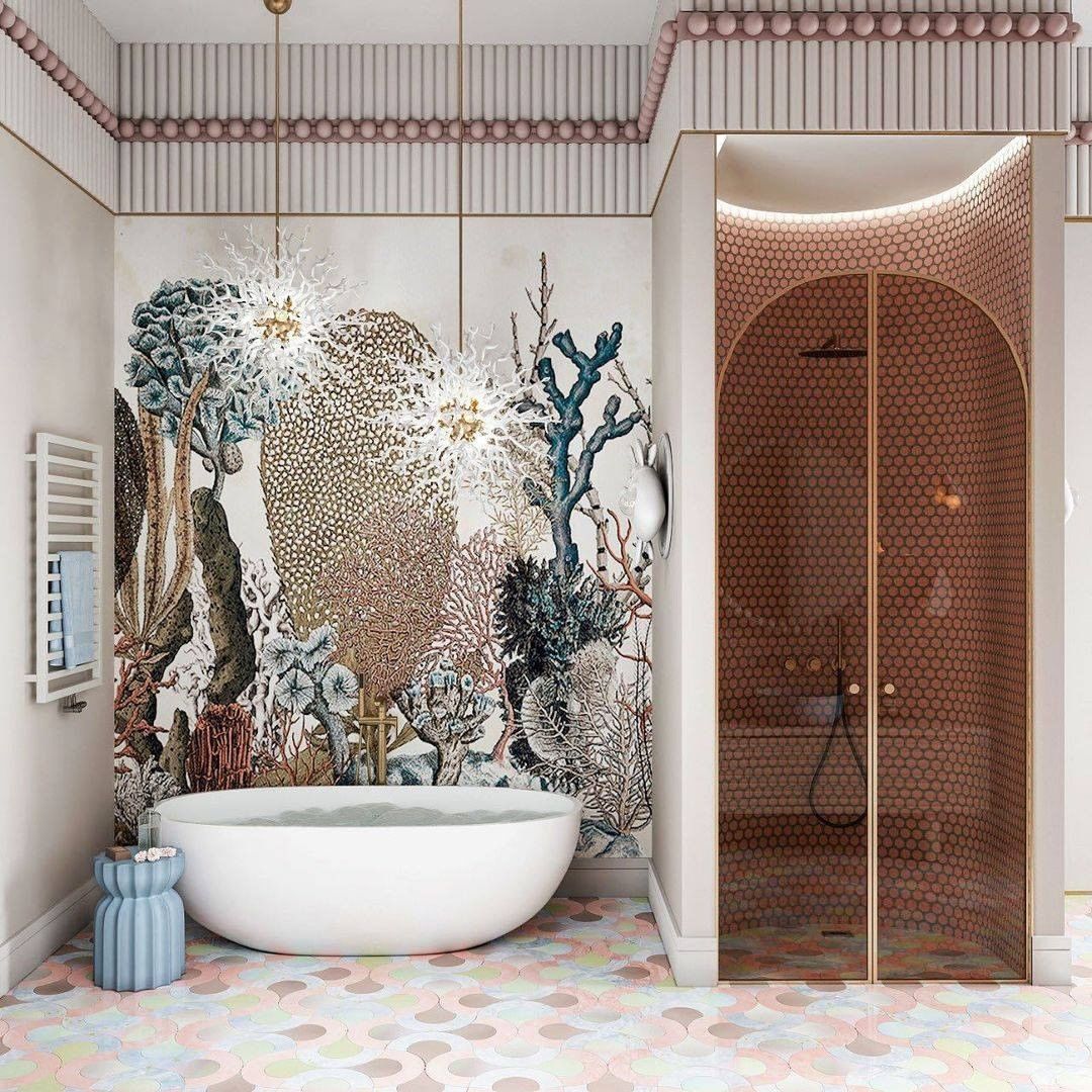 Luxury girls bathroom design by Leyla Interiors Luxury girls bathroom design by Leyla Interiors