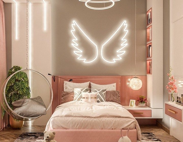 Mohamed Mohsen designed this Dreamy Girl's Room