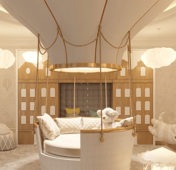 Royal nursery room by AB+PARTNERS in the Queen’s hometown
