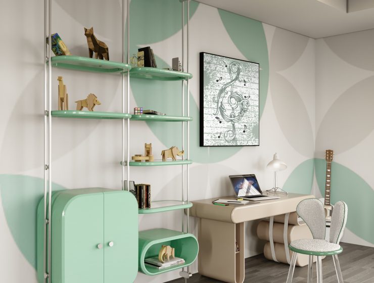 Gender-neutral study room inspiration