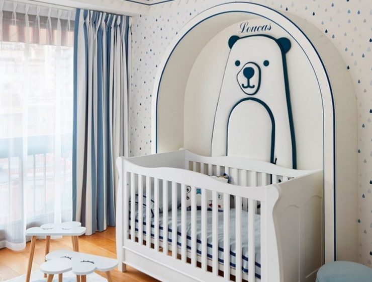 Baby Boy Nursery room design by Stéphanie Coutas