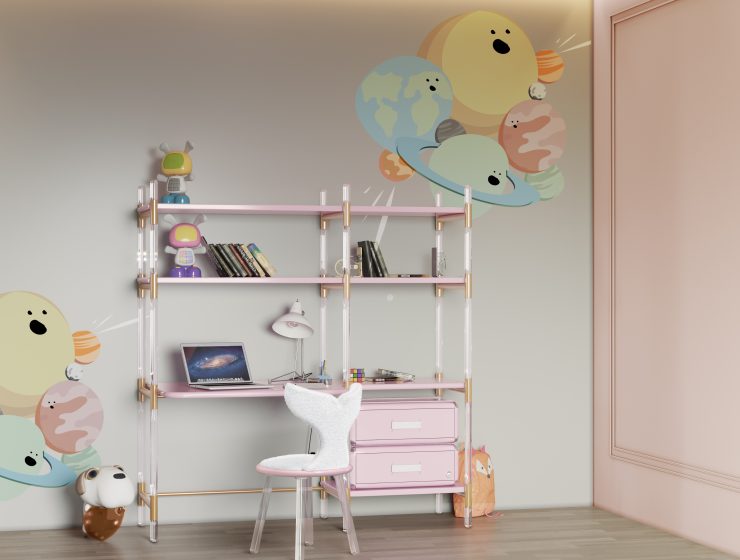 A Planetary Adventure inspired this Kids Study Space