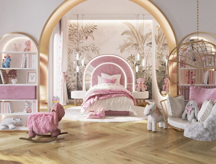 Girls Room: A Blossom Fairytale by We Wnętrzu