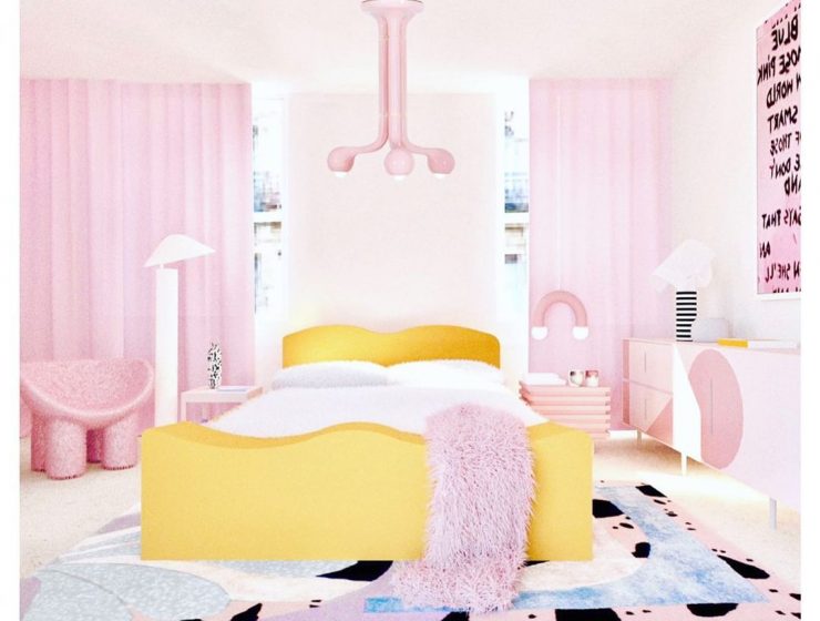 A Colourful Bedroom Design by Patricia Bustos
