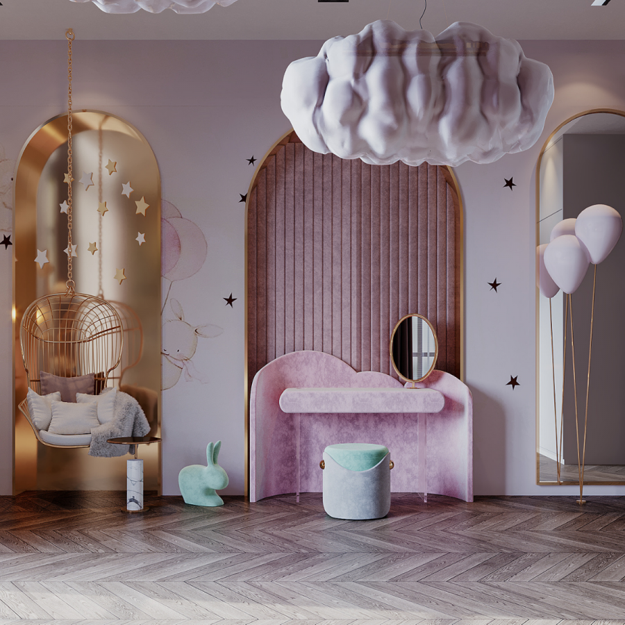 Luxury Girls Room: A Beautiful corner filled with Magic
