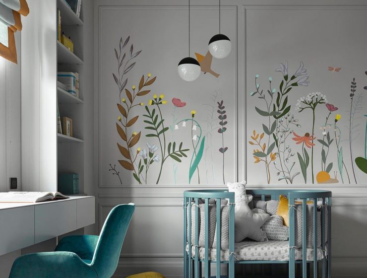Quadro Room created this Colourful Nursery Room
