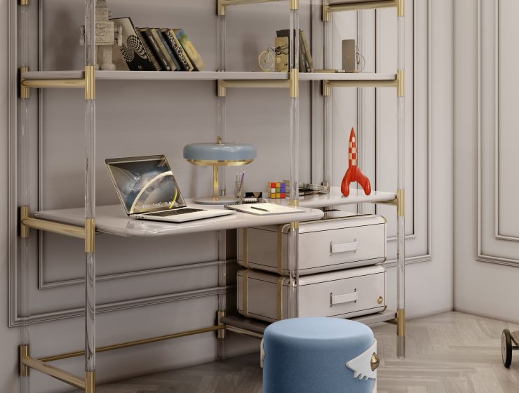 Kids Bookcase Desk The perfect office furniture for children 