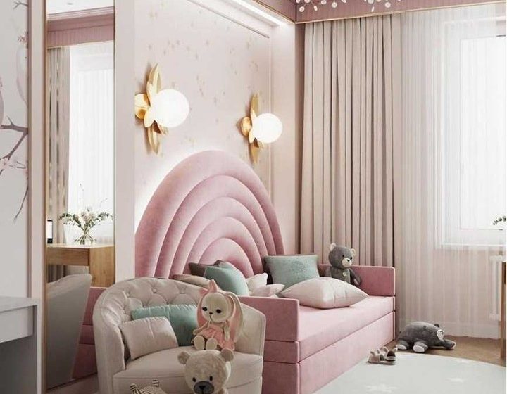 Girls Bedroom Inspiration with a wonderland theme by Ukvartira
