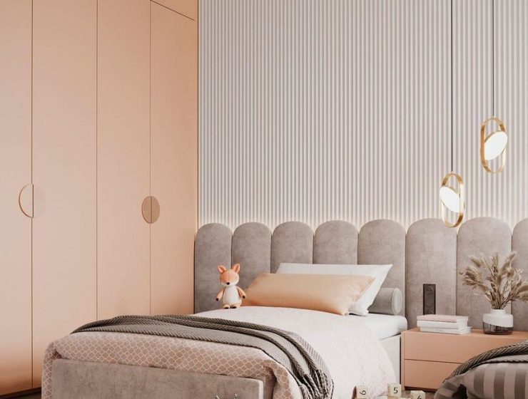 Neutral Kids' Room By Bodes Studio