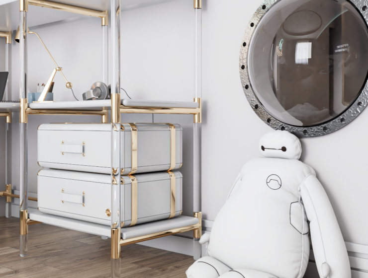 Luxurious Study Area for Kids by Renata Aquino from Cozy Studio