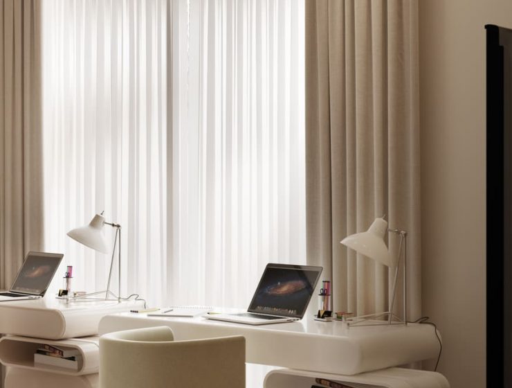 Clean And Modern Kids' Study Area