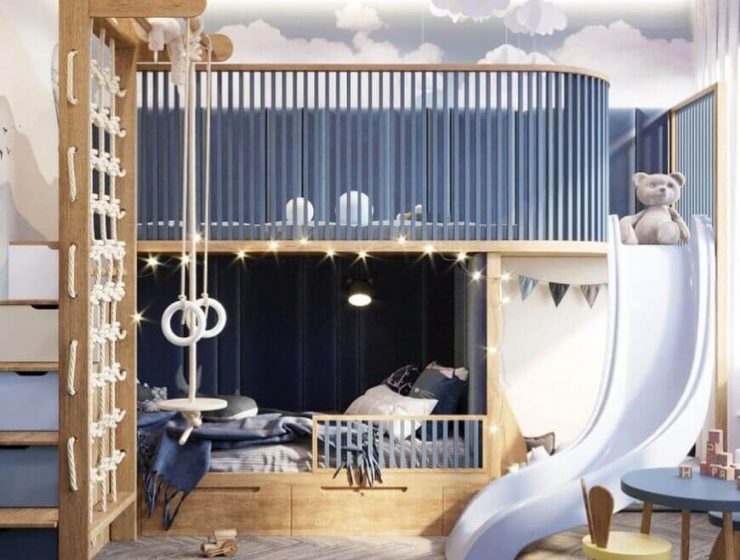 A Modern and Fun Kids' Playroom