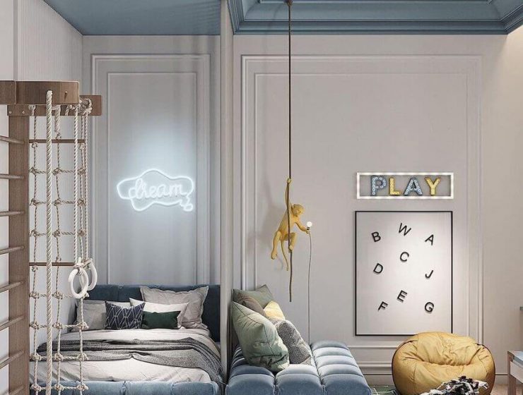 Modern Classic Boys' Room
