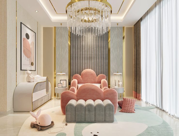 Luxurious Girl's Room Design | Little Rising Star Bedroom