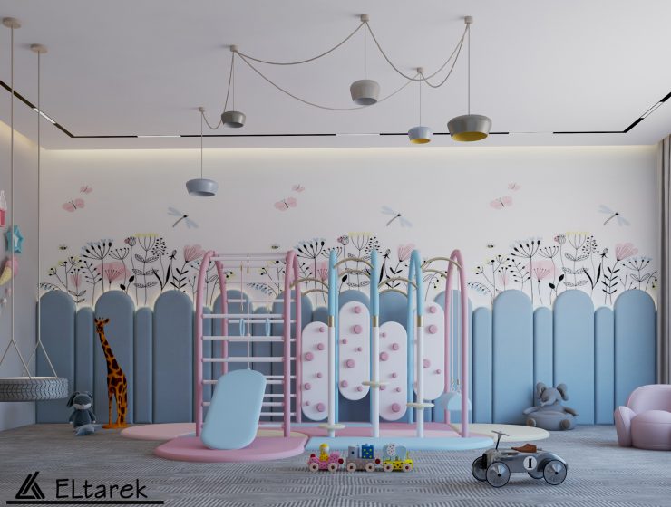 Luxury Candyland Playroom for Kids by Asmaa Tarek