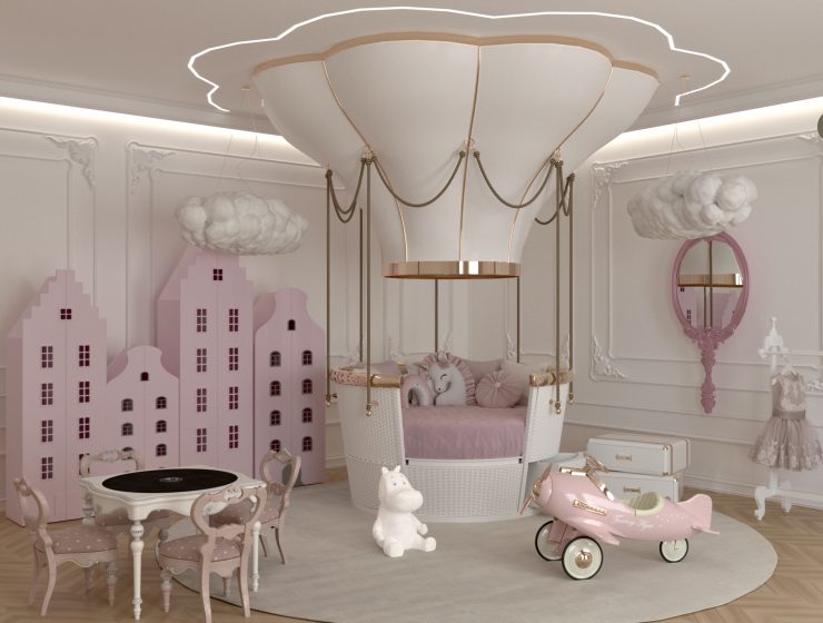 Luxury Nursery Room by Wise Interiors