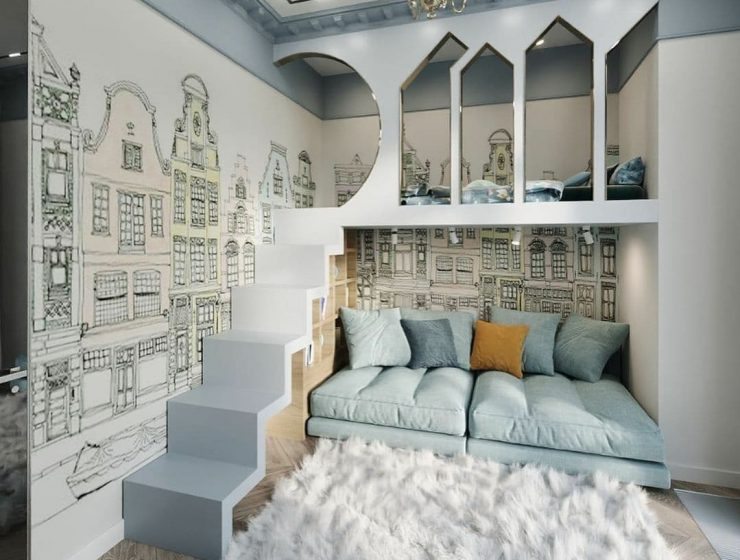 Contemporary Kids Bedroom