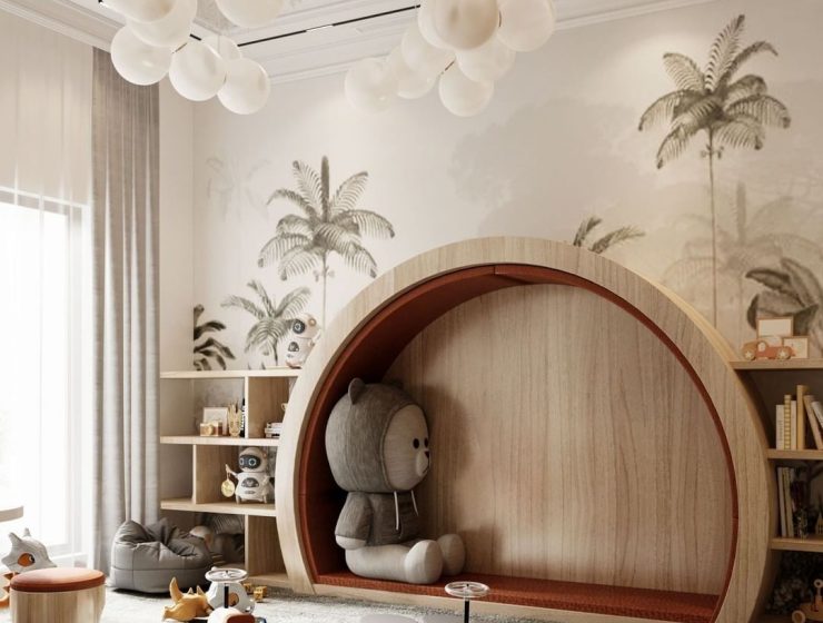 Neutral-Gender Kids’ Room By Reel Studio