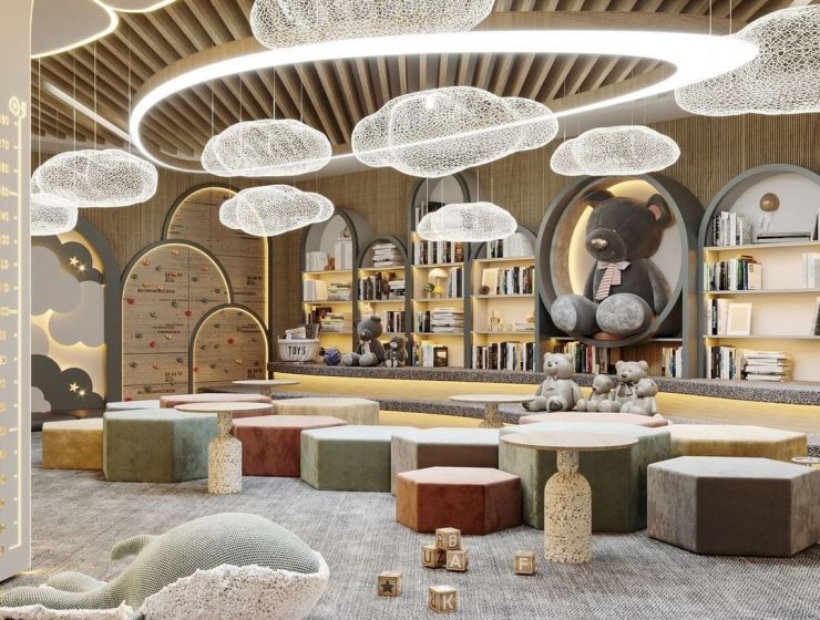 Modern Kids' Playroom Where Time Comes To A Halt