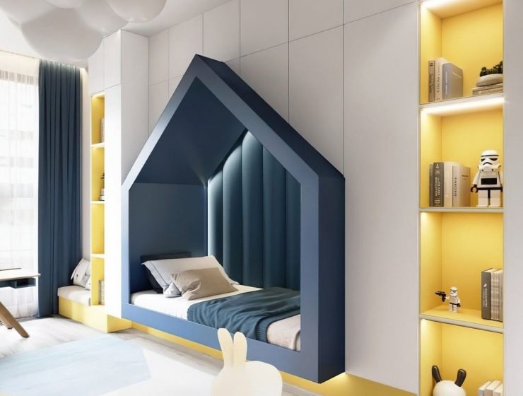 Modern Kids' Bedroom In A Small Town By Deform Studio