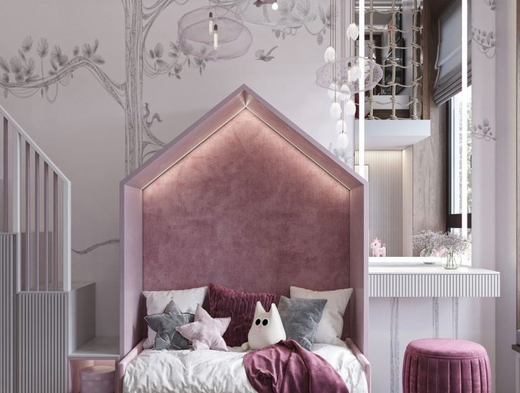 Adorable Little Girl's Bedroom Full Of Enchanted Secrets