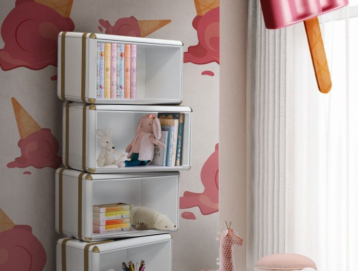 Sugary Kids' Bedroom Surrounded By Candy