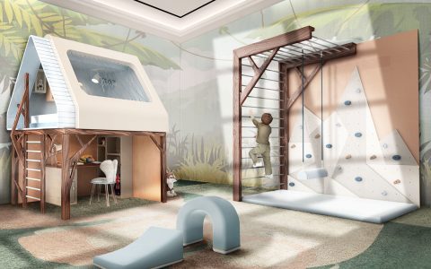 Luxurious Playroom For Kids With An Adventurous Spirit