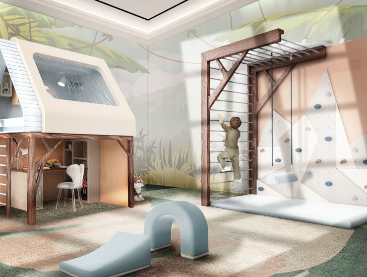 Luxurious Playroom For Kids With An Adventurous Spirit