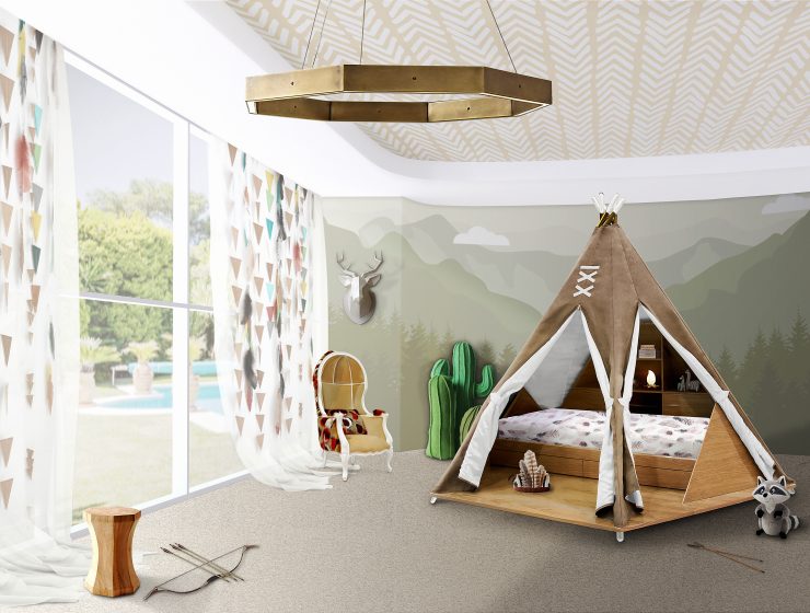 Neutral Kids' Room - The True Glamping For Children