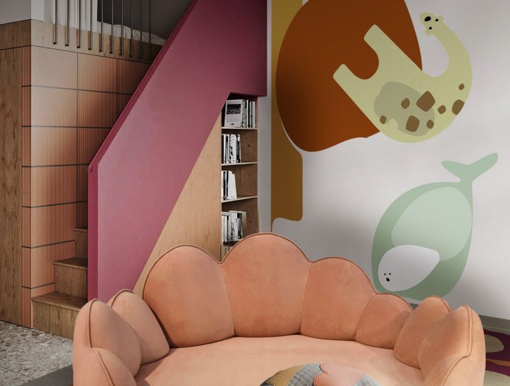 Fun And Didactic Playground With Bright Colors